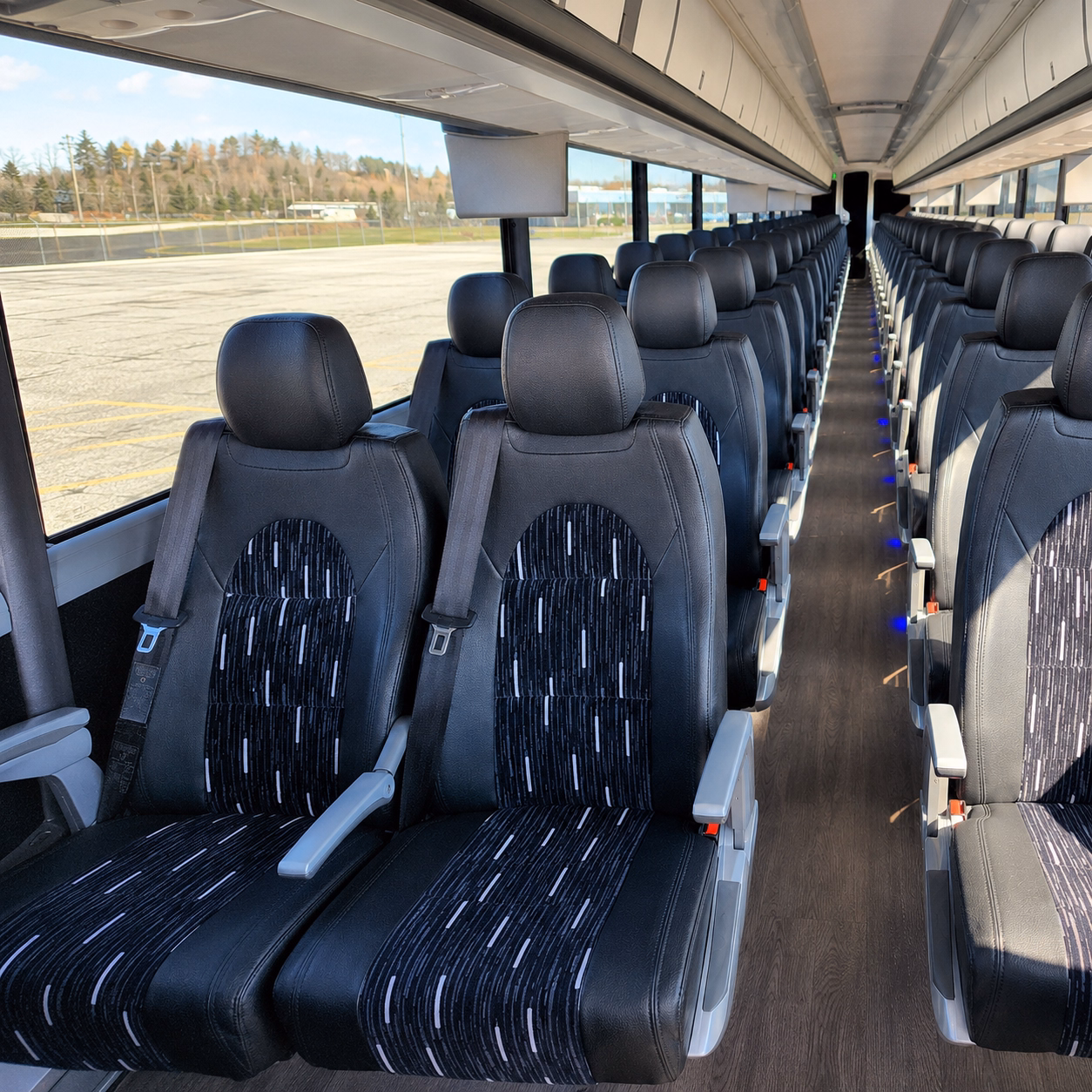 bakersfield concert transportation onboard seating