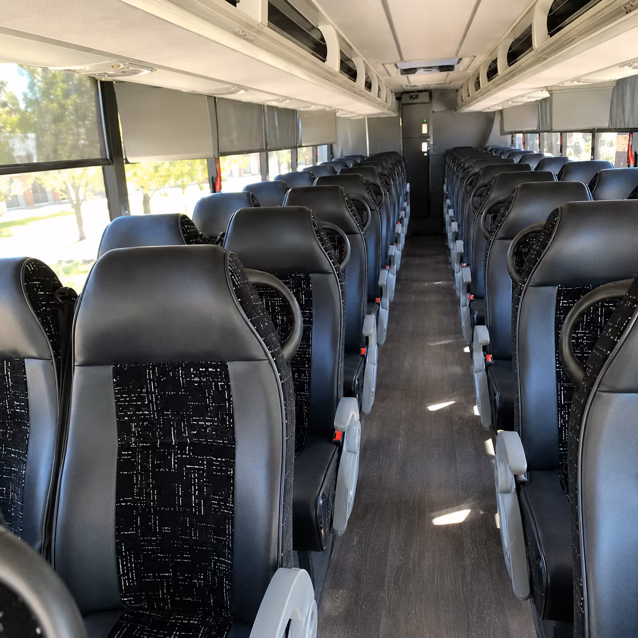 charter bus shuttle service to meadows field airport bfl